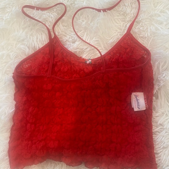 80’s Fredericks of Hollywood Red Cami